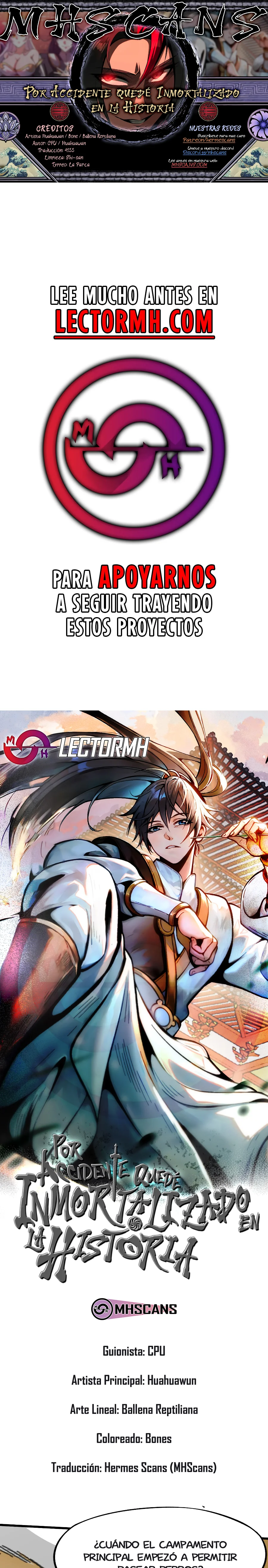 Read Por Accidente quedé Inmortalizado en la Historia Manga Online