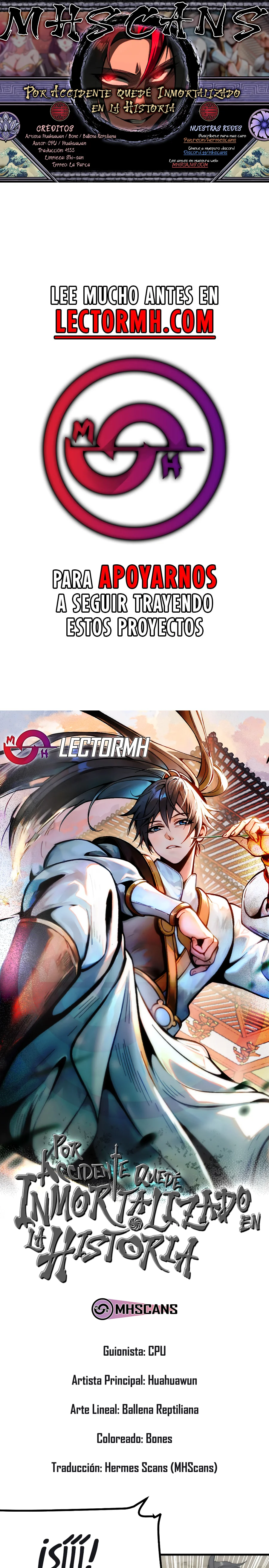 Read Por Accidente quedé Inmortalizado en la Historia Manga Online