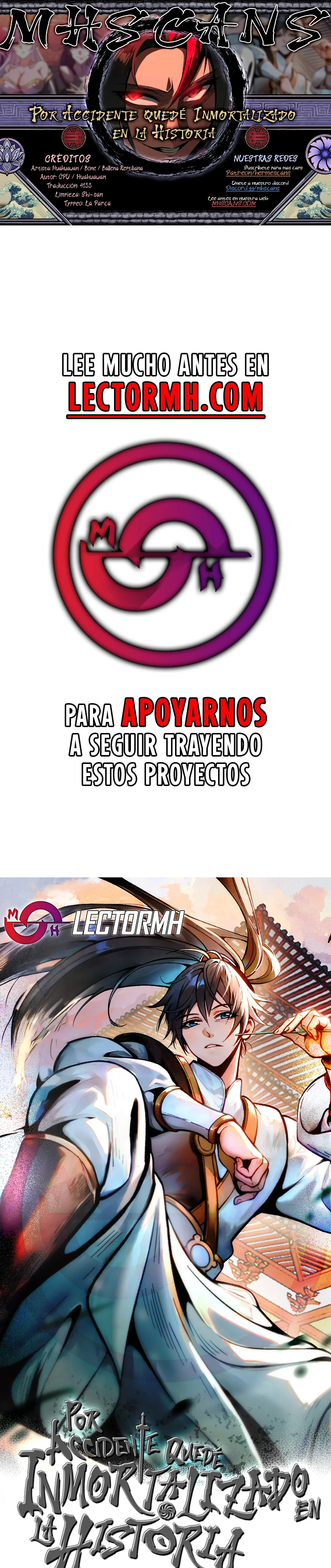 Read Por Accidente quedé Inmortalizado en la Historia Manga Online