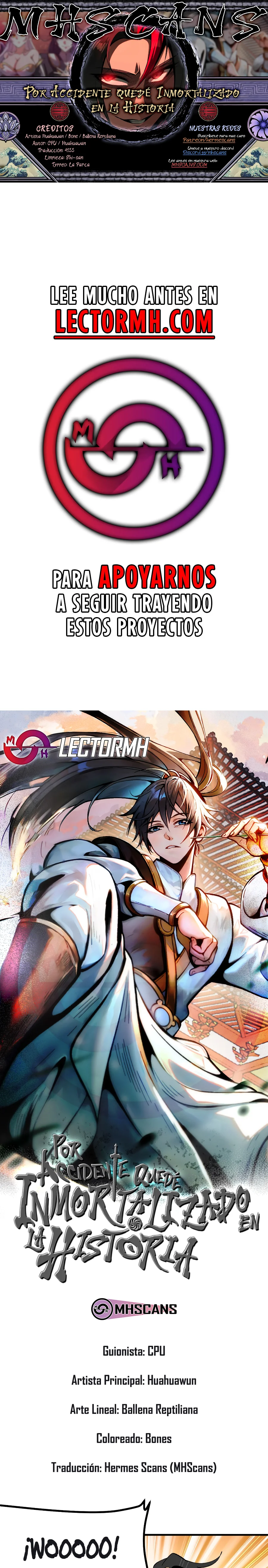 Read Por Accidente quedé Inmortalizado en la Historia Manga Online