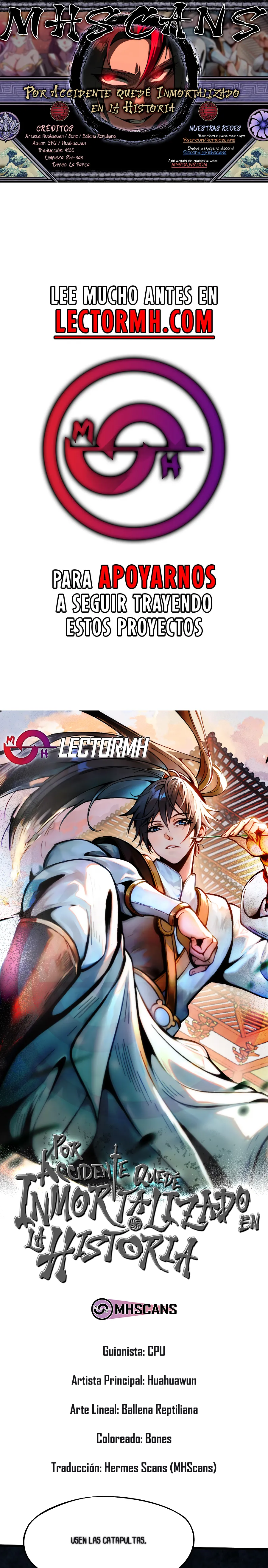 Read Por Accidente quedé Inmortalizado en la Historia Manga Online