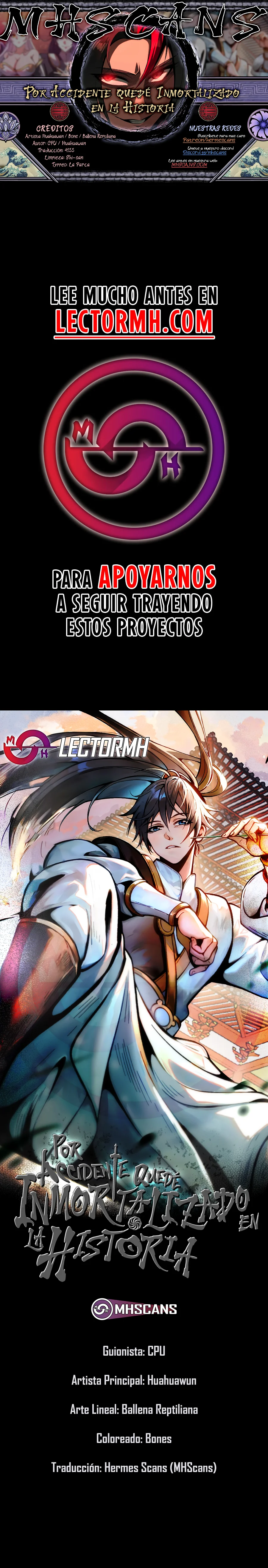 Read Por Accidente quedé Inmortalizado en la Historia Manga Online