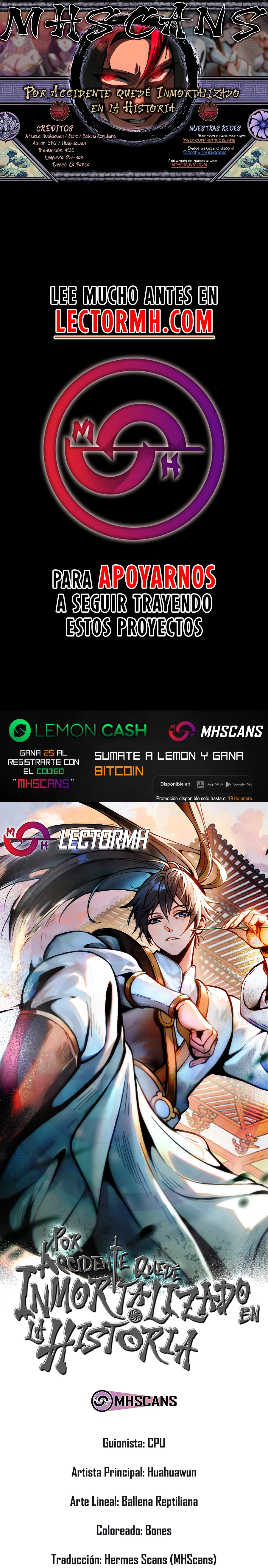 Read Por Accidente quedé Inmortalizado en la Historia Manga Online