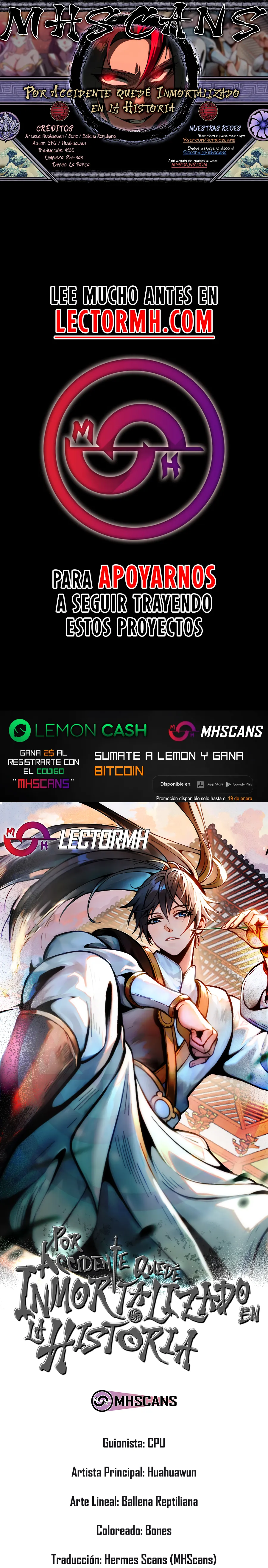 Read Por Accidente quedé Inmortalizado en la Historia Manga Online