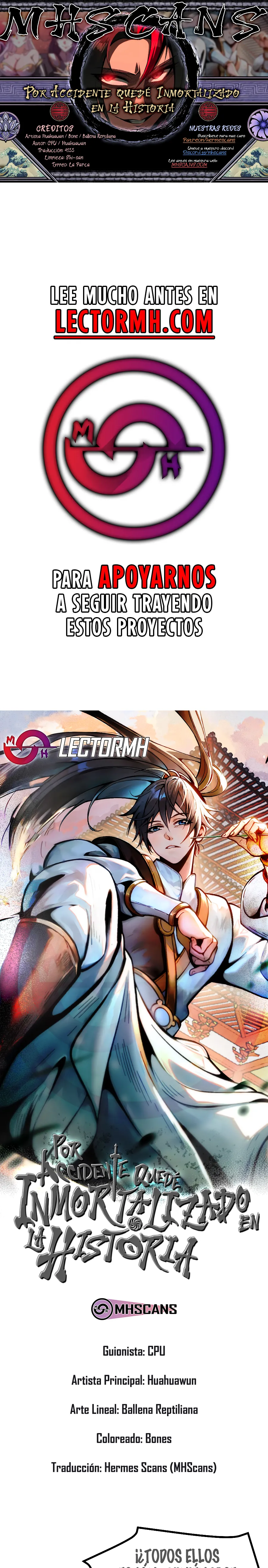 Read Por Accidente quedé Inmortalizado en la Historia Manga Online