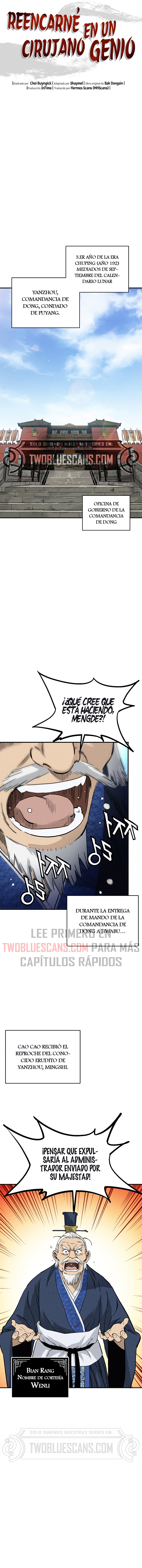 Read Reencarné en un Cirujano Genio Manga Online