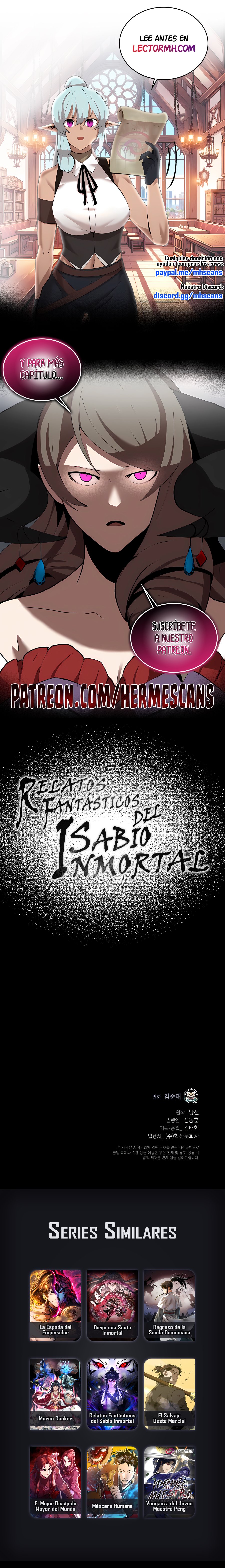 Read Relatos Fantásticos del Sabio Inmortal Manga Online