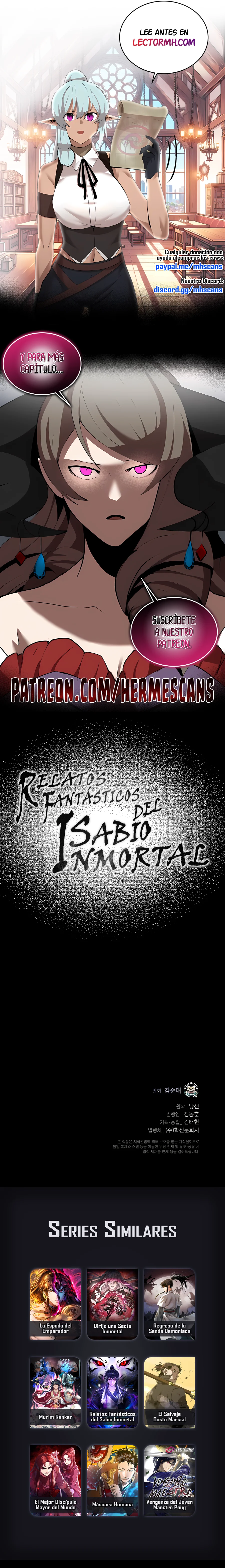 Read Relatos Fantásticos del Sabio Inmortal Manga Online