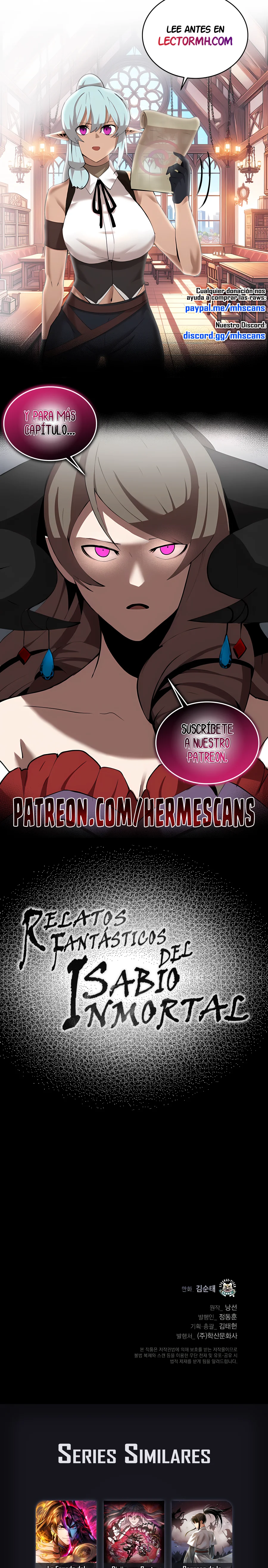 Read Relatos Fantásticos del Sabio Inmortal Manga Online