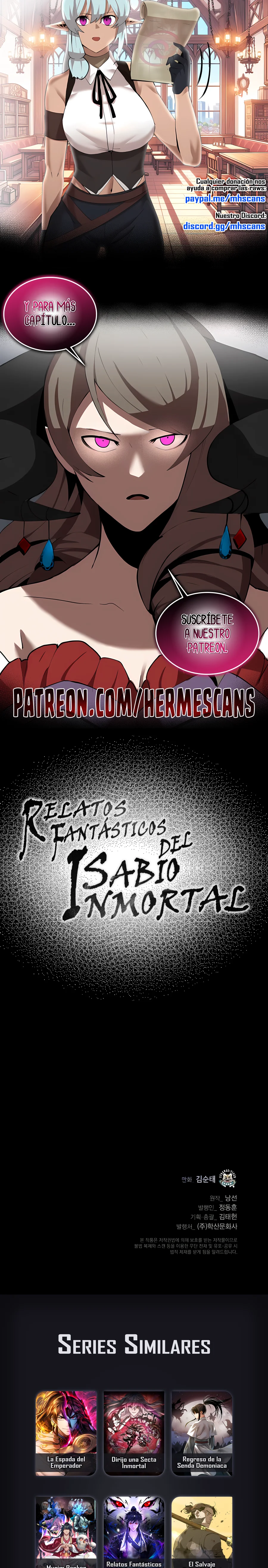 Read Relatos Fantásticos del Sabio Inmortal Manga Online