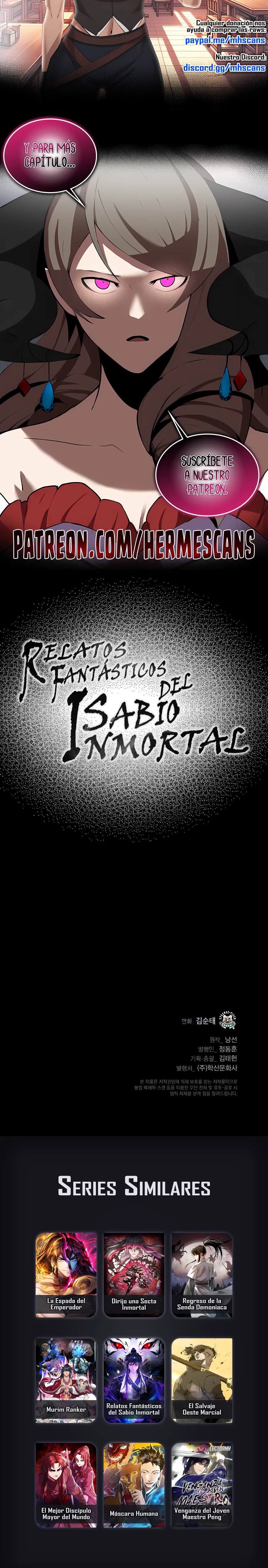 Read Relatos Fantásticos del Sabio Inmortal Manga Online