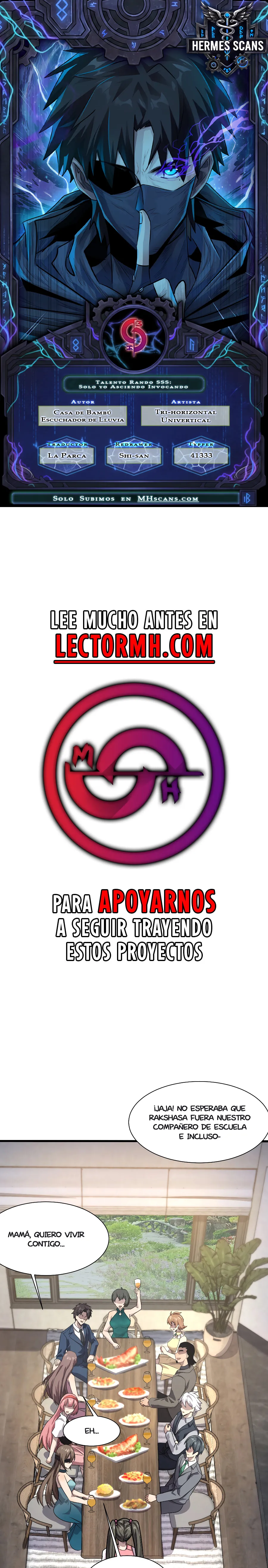 Read Talento Rango SSS - Solo Yo Asciendo Invocando Manga Online