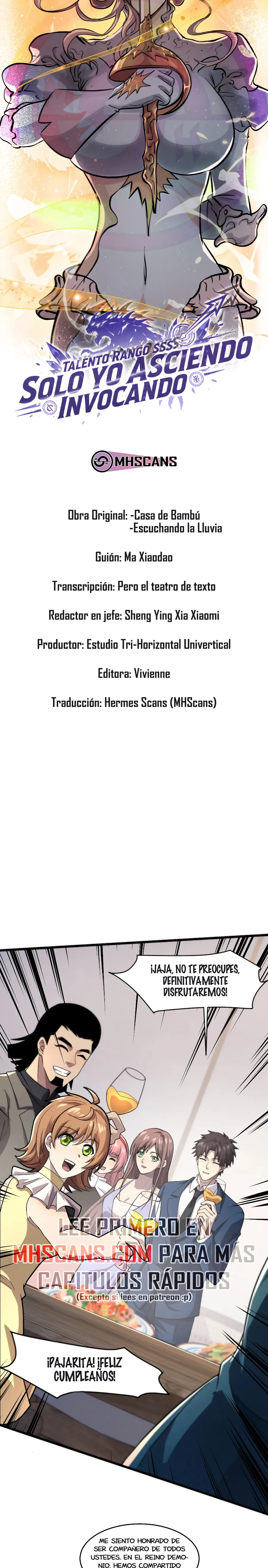 Read Talento Rango SSS - Solo Yo Asciendo Invocando Manga Online