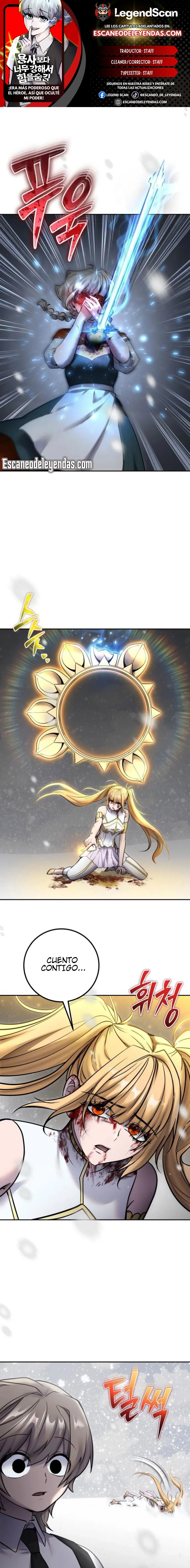 Read Tenía más poder que el héroe, ¡así que escondí mi poder! Manga Online