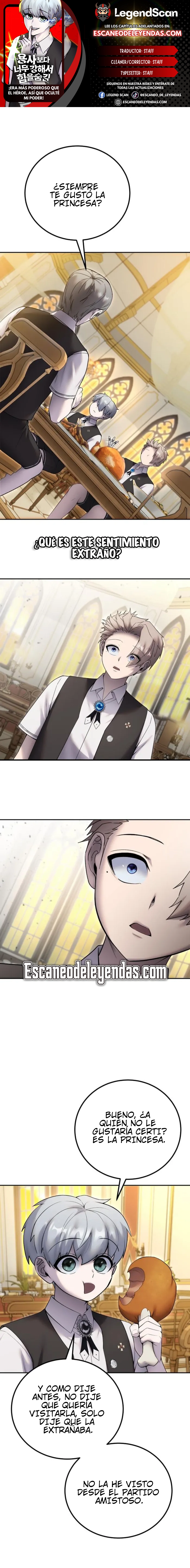 Read Tenía más poder que el héroe, ¡así que escondí mi poder! Manga Online