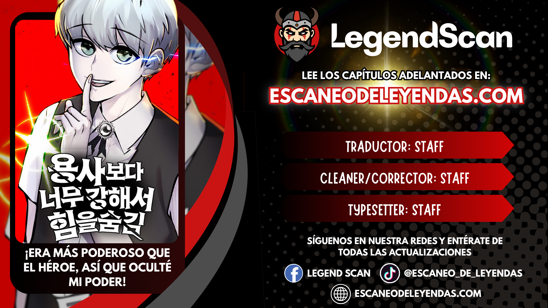 Read Tenía más poder que el héroe, ¡así que escondí mi poder! Manga Online