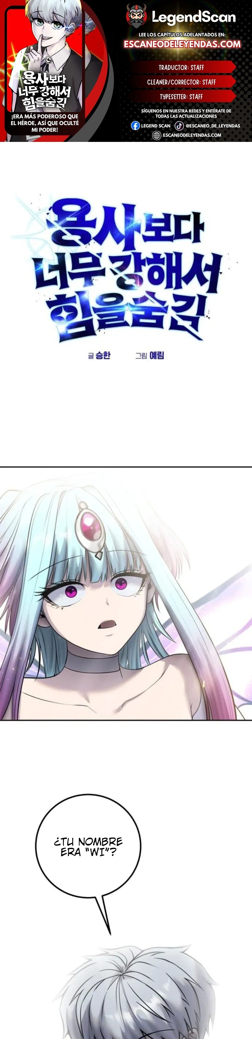 Read Tenía más poder que el héroe, ¡así que escondí mi poder! Manga Online