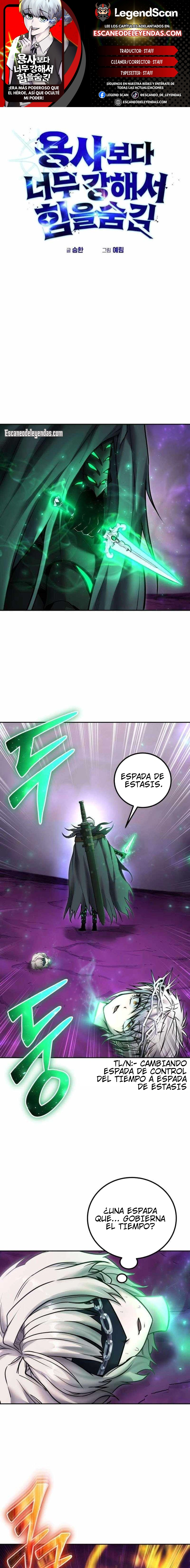 Read Tenía más poder que el héroe, ¡así que escondí mi poder! Manga Online