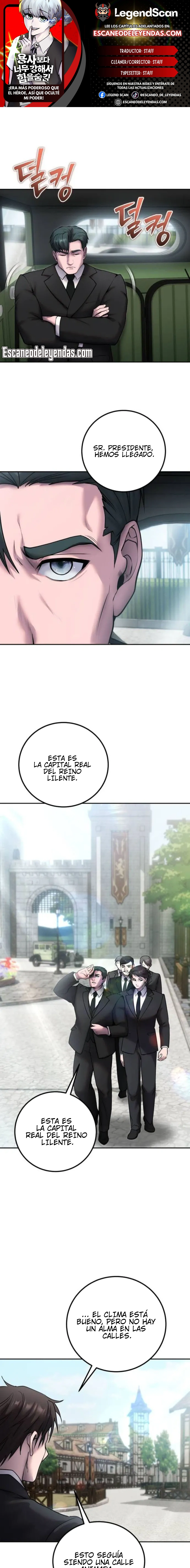 Read Tenía más poder que el héroe, ¡así que escondí mi poder! Manga Online