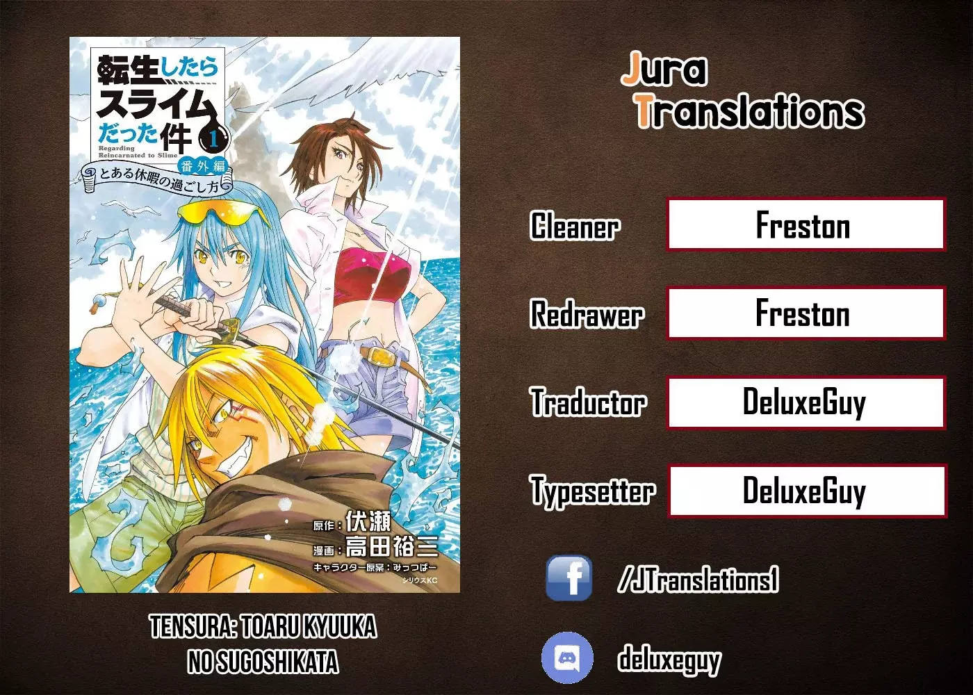 Read Tensei Shitara Slime Datta Ken - Bangaihen - Toaru Kyuuka no Sugoshikata Manga Online