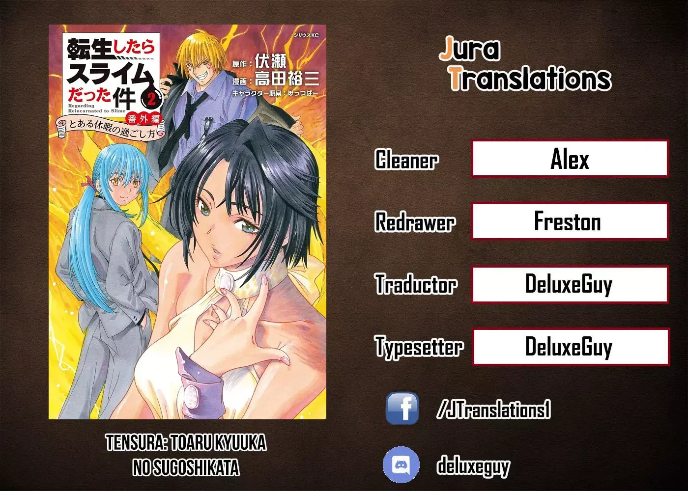 Read Tensei Shitara Slime Datta Ken - Bangaihen - Toaru Kyuuka no Sugoshikata Manga Online