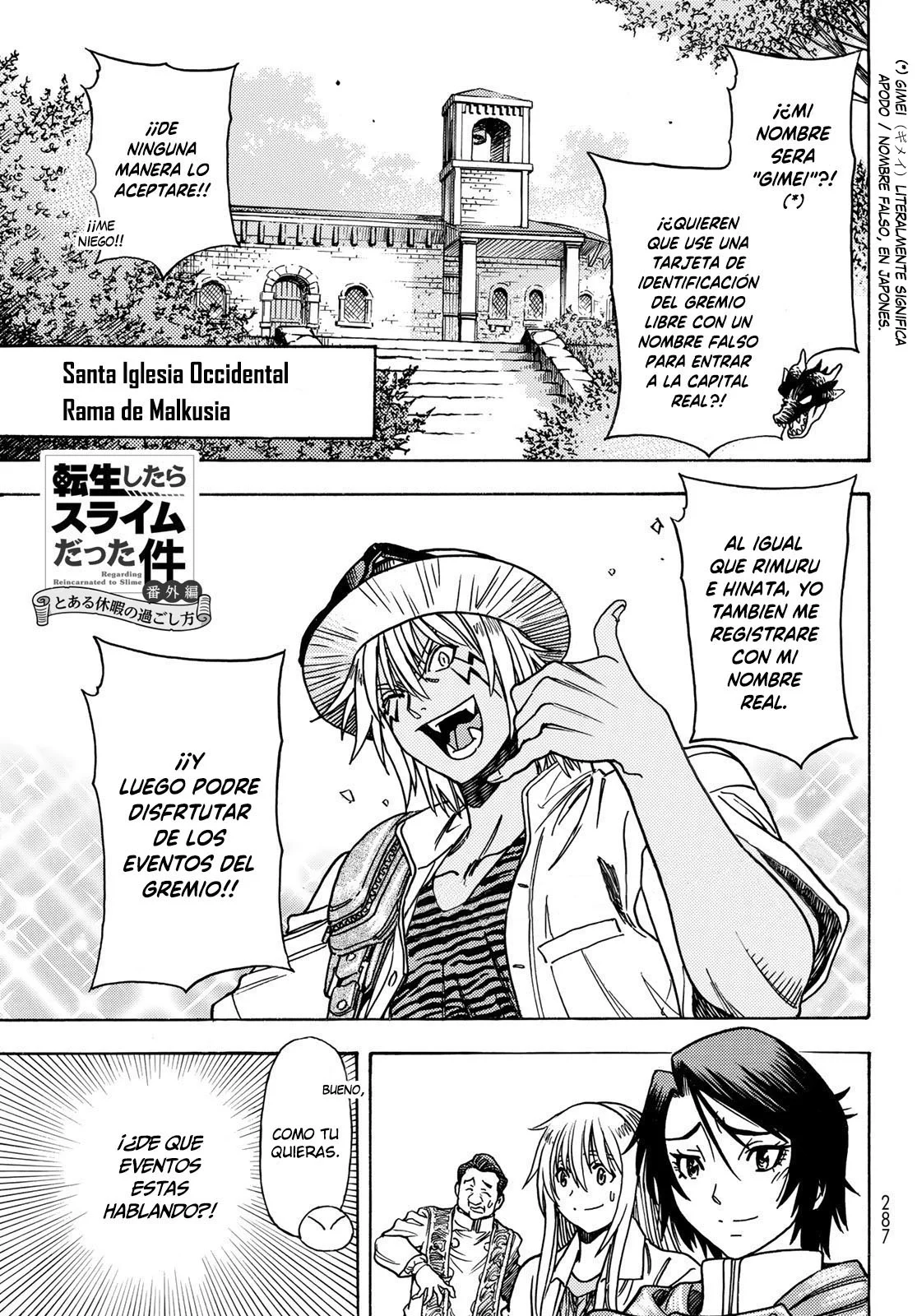 Read Tensei Shitara Slime Datta Ken - Bangaihen - Toaru Kyuuka no Sugoshikata Manga Online