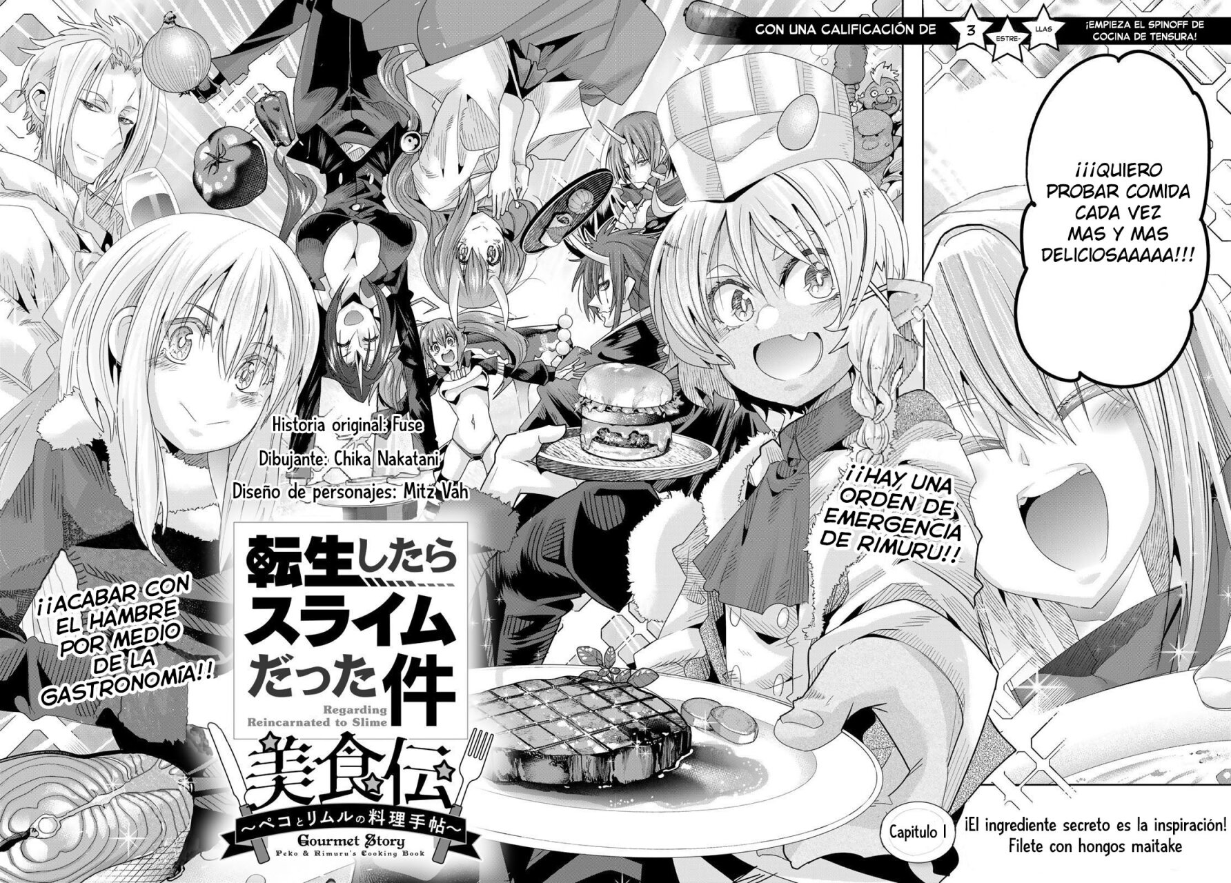 Read Tensei Shitara Slime Datta Ken - Bishokuden - Peko to Rimuru no Ryori Techo Manga Online