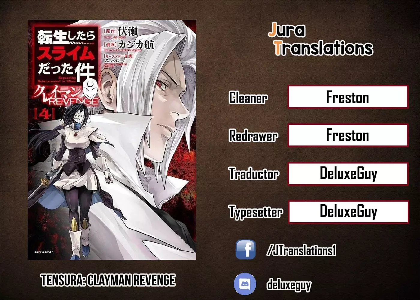 Read Tensei Shitara Slime Datta Ken - Clayman Revenge Manga Online