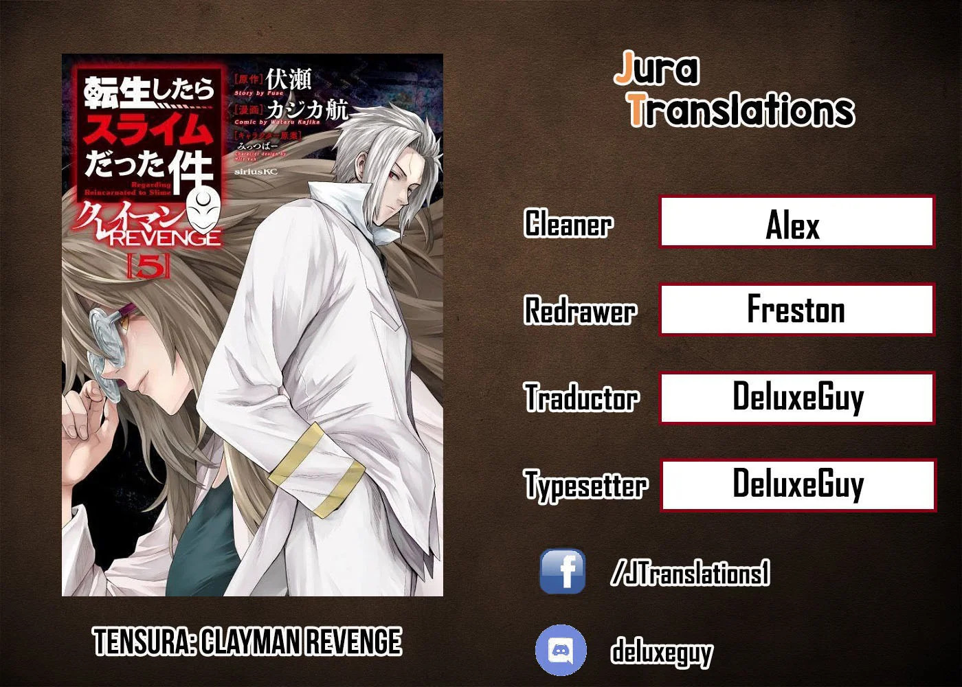 Read Tensei Shitara Slime Datta Ken - Clayman Revenge Manga Online