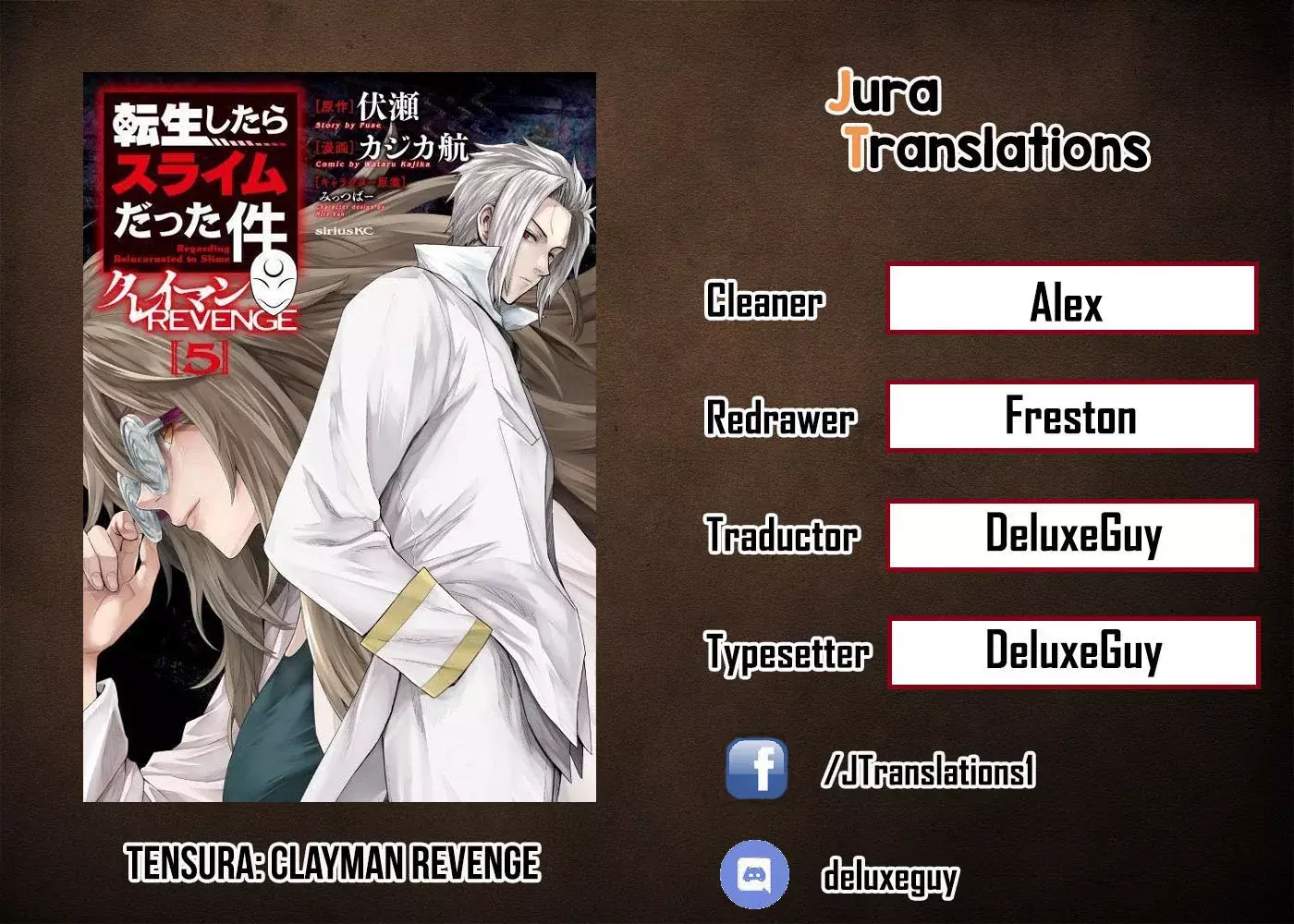 Read Tensei Shitara Slime Datta Ken - Clayman Revenge Manga Online