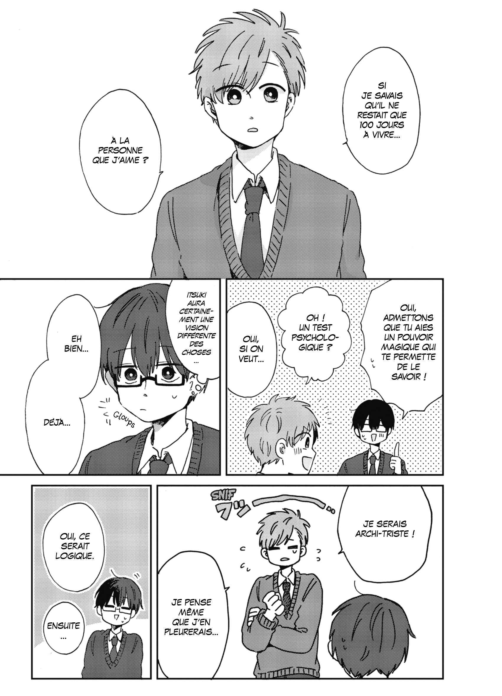 Read 100 Jours Avant Ta Mort  Manga Online