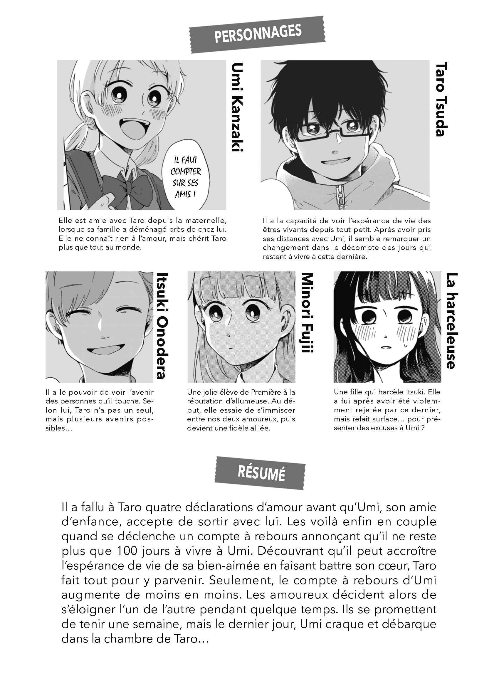 Read 100 Jours Avant Ta Mort  Manga Online