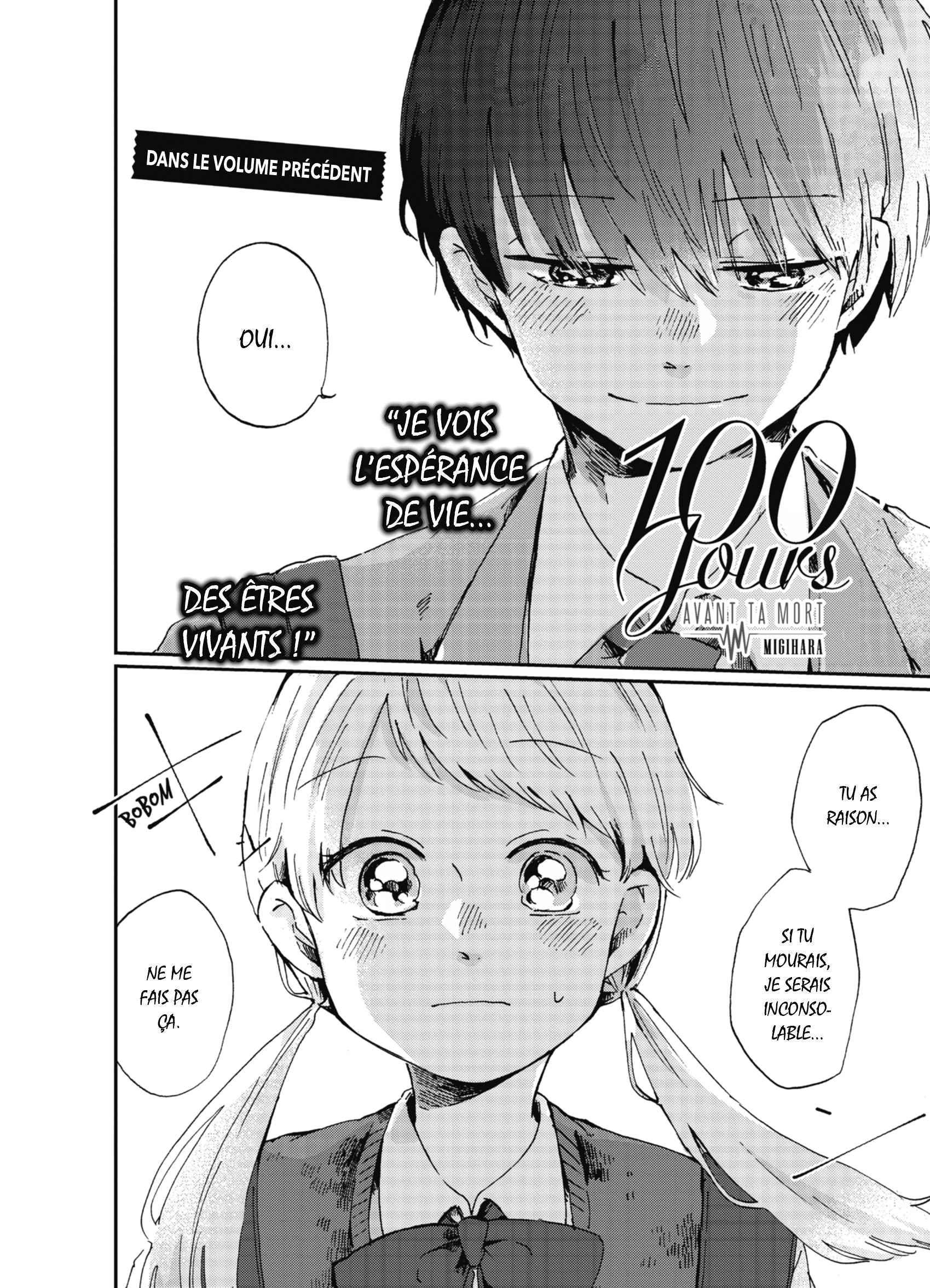 Read 100 Jours Avant Ta Mort  Manga Online