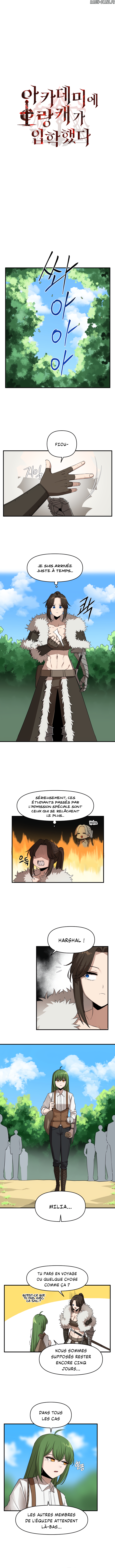 Read A Barbarian Was Admitted to the Academy  Manga Online