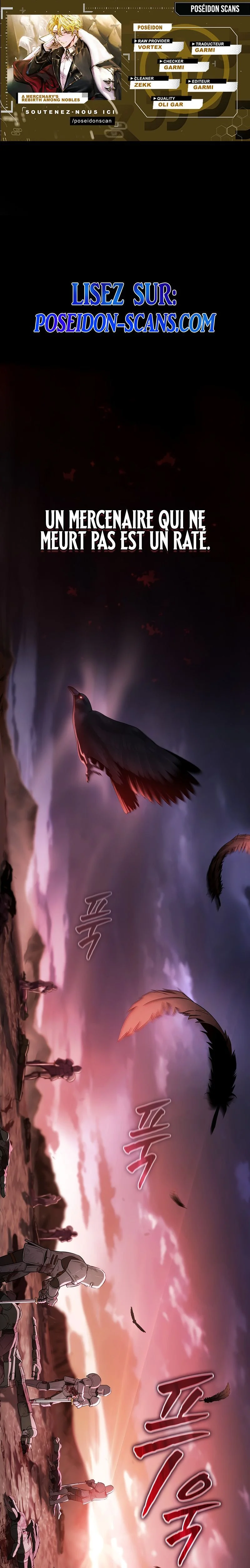 Read A Mercenary's Rebirth Among Nobles  Manga Online