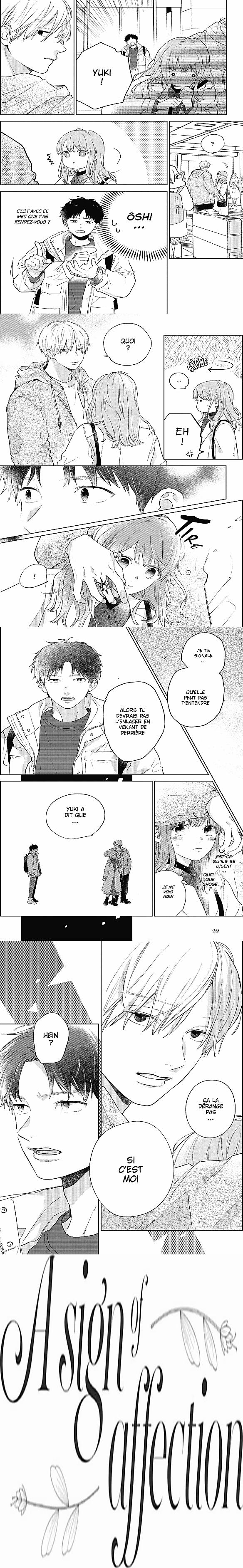 Read A Sign of Affection  Manga Online