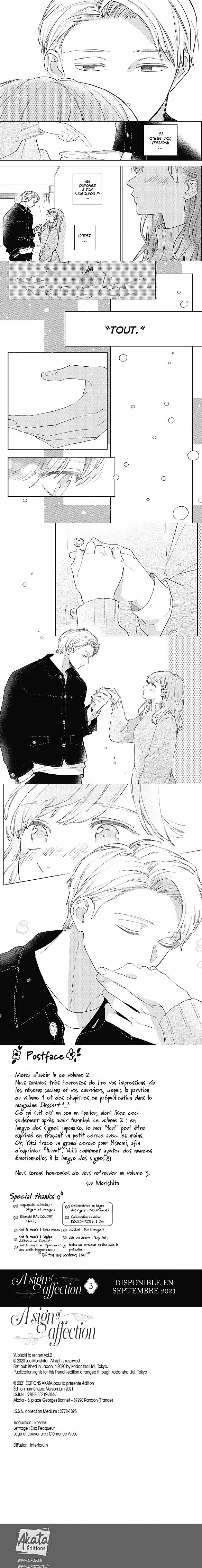 Read A Sign of Affection  Manga Online
