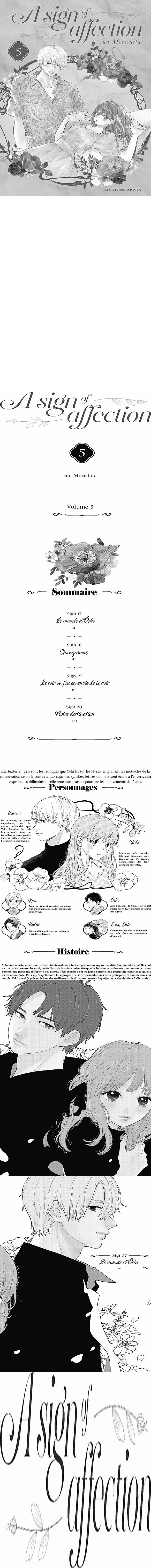 Read A Sign of Affection  Manga Online