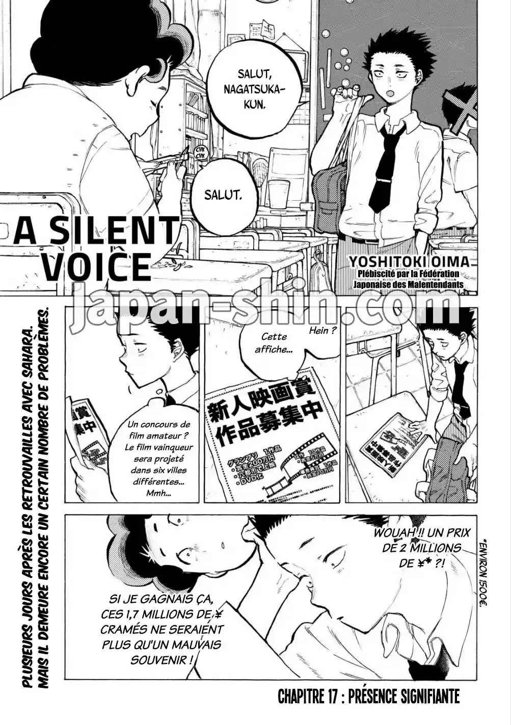 Read A Silent Voice  Manga Online