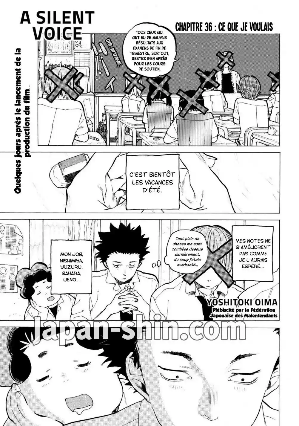Read A Silent Voice  Manga Online