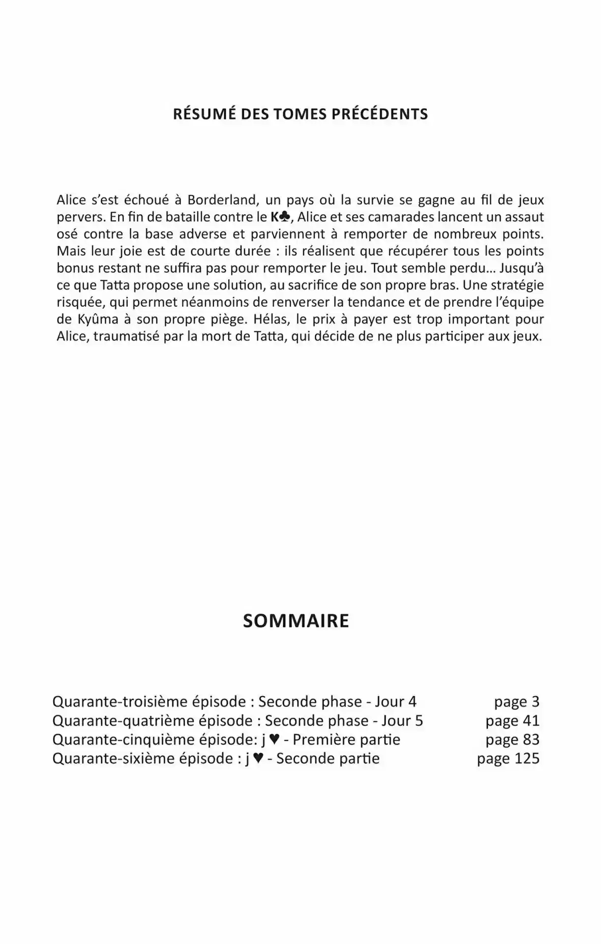 Read Alice in Borderland Manga Online