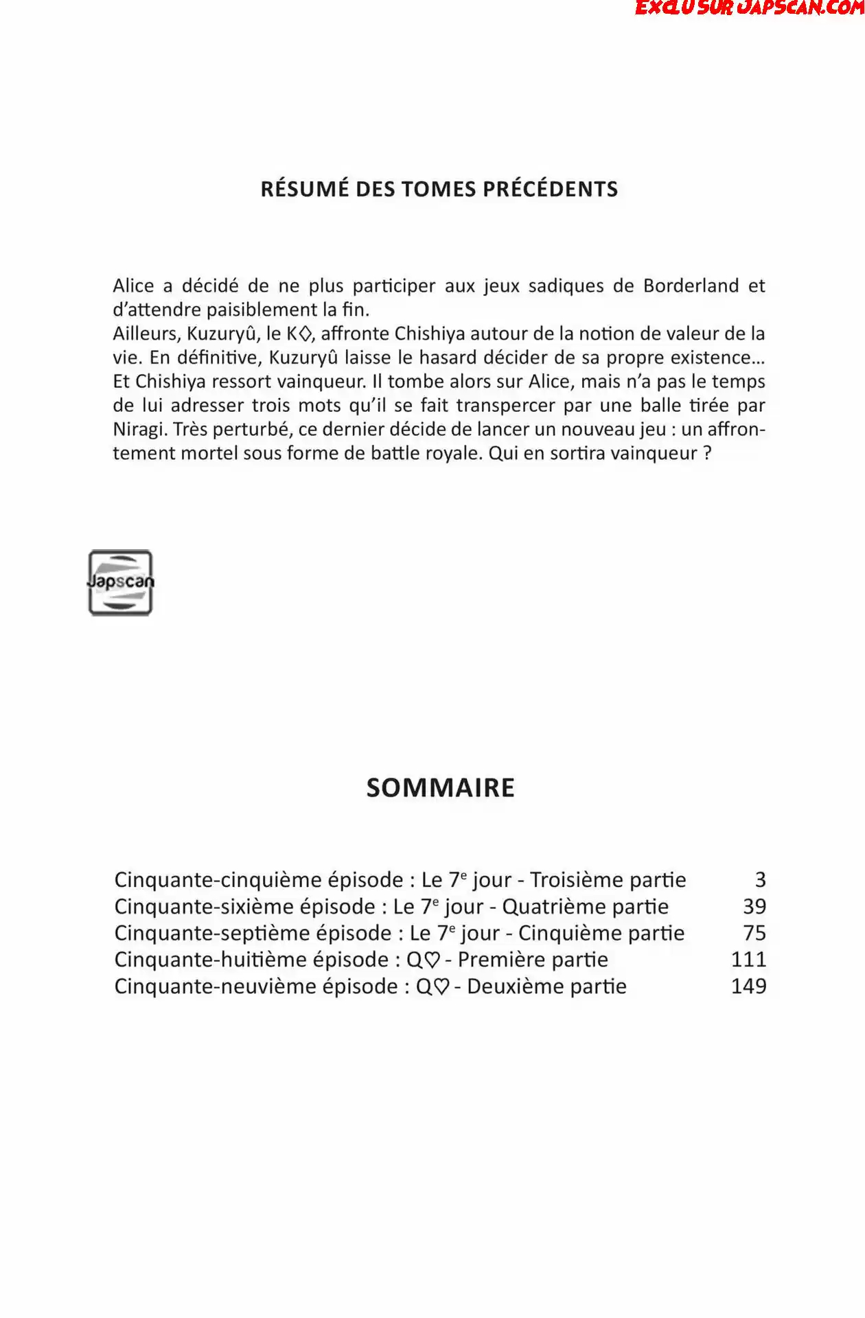 Read Alice in Borderland Manga Online