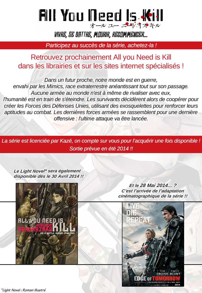 Read All You Need Is Kill Manga Online