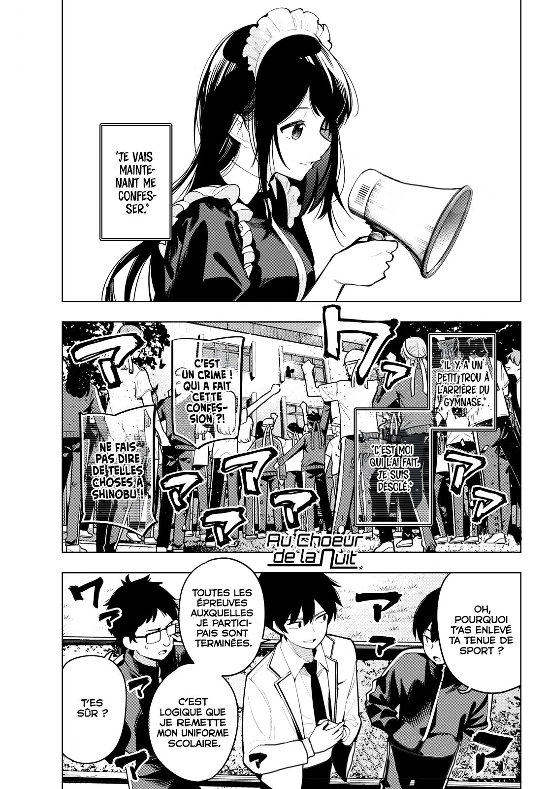 Read Au Choeur de la Nuit Manga Online