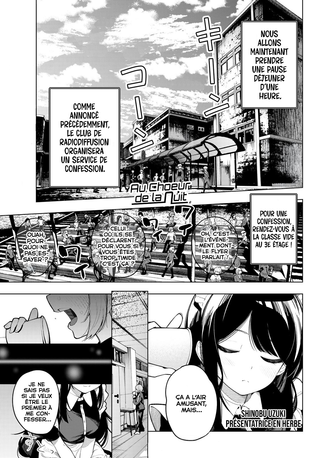 Read Au Choeur de la Nuit Manga Online