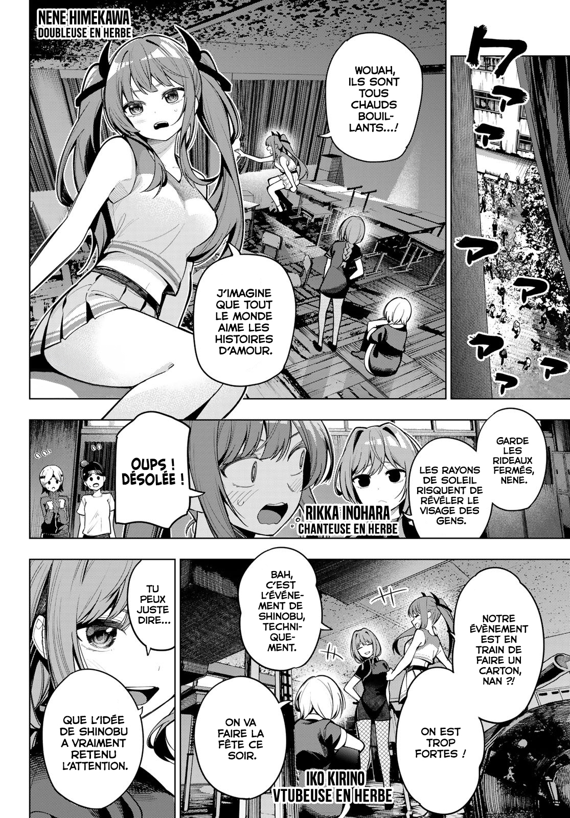 Read Au Choeur de la Nuit Manga Online