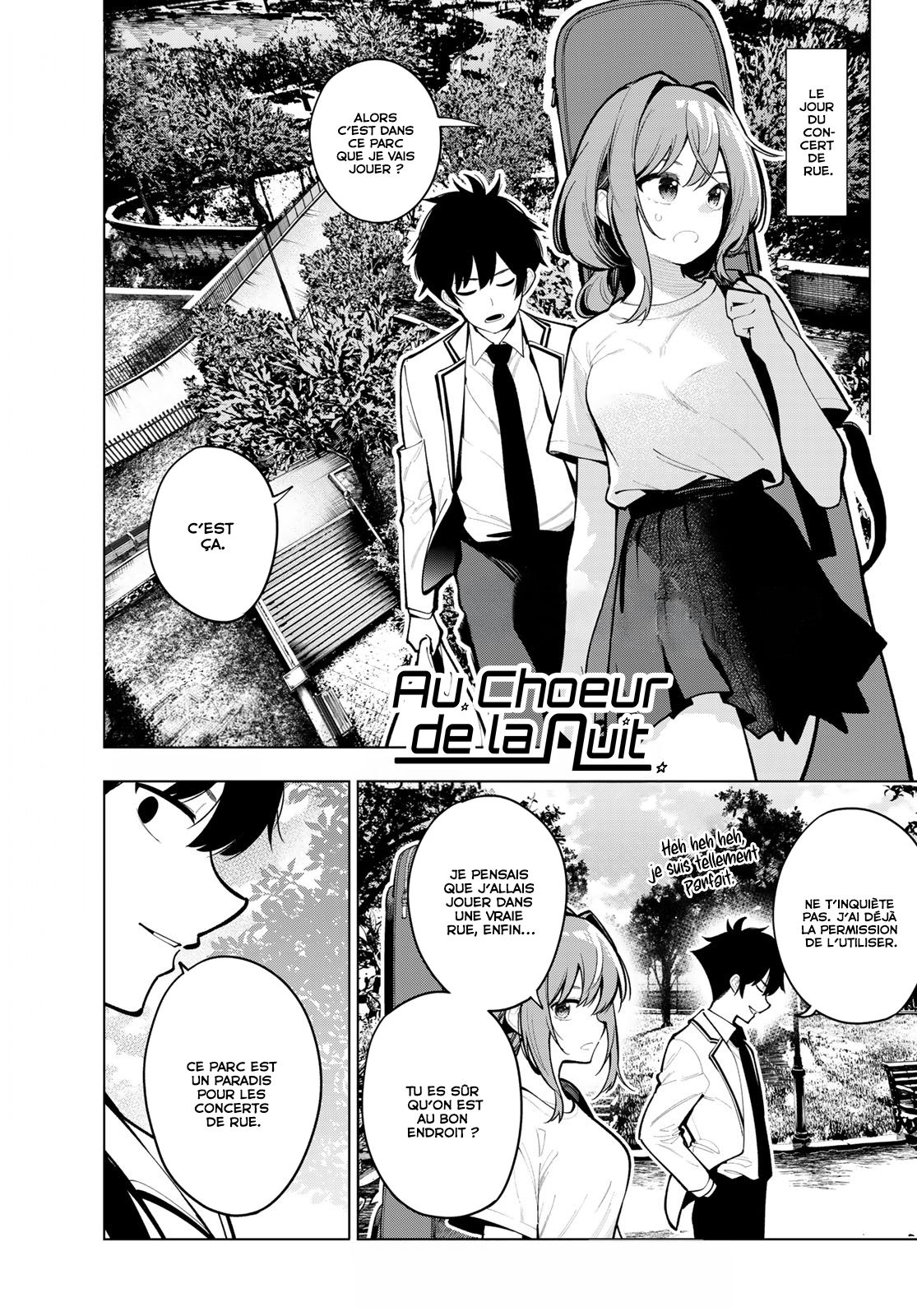 Read Au Choeur de la Nuit Manga Online