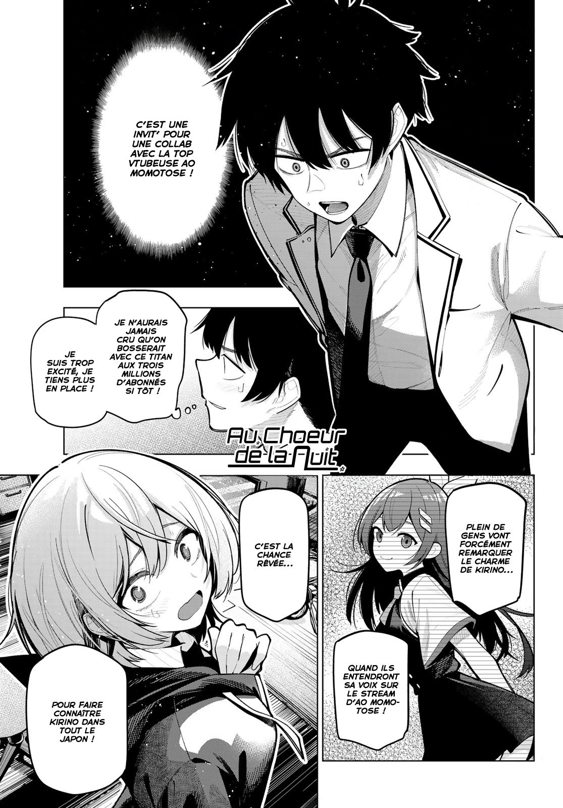 Read Au Choeur de la Nuit Manga Online