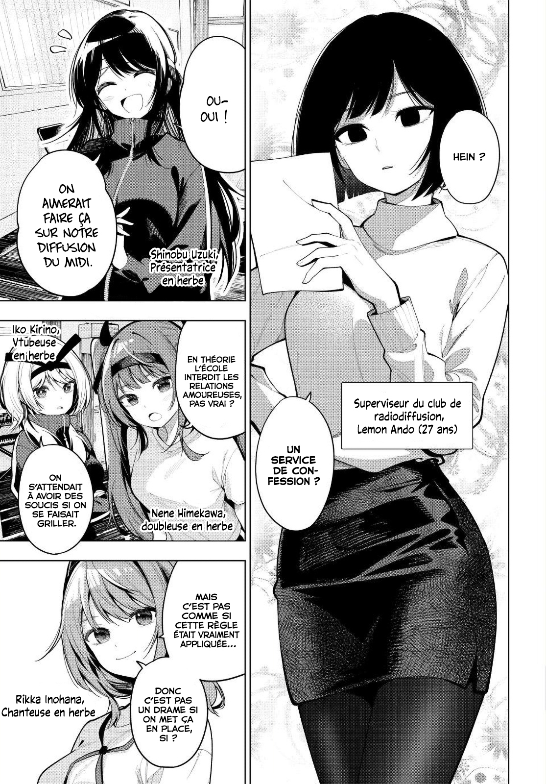 Read Au Choeur de la Nuit Manga Online