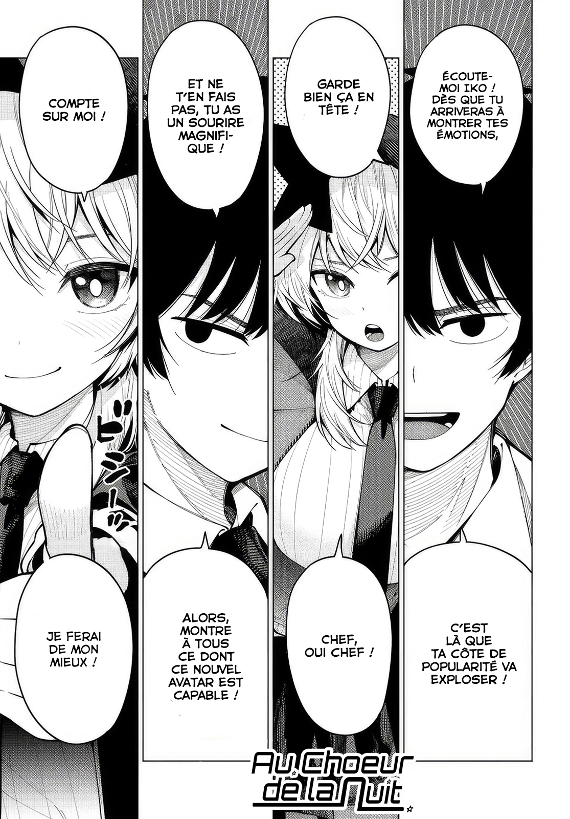 Read Au Choeur de la Nuit Manga Online